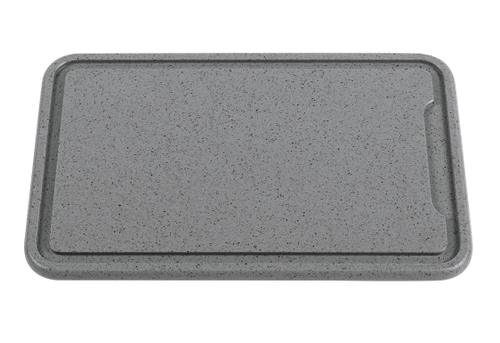 Tranchierbrett Kunststoff mit Saftrinne 36x23cm