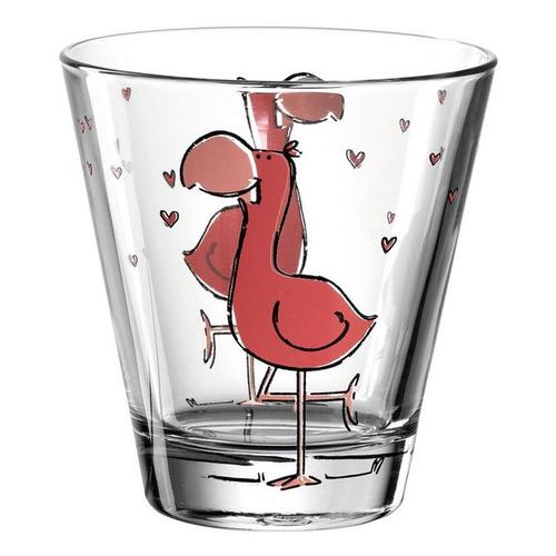 LEONARDO Kinderbecher »BAMBINI Flamingo 120 ml«, Glas