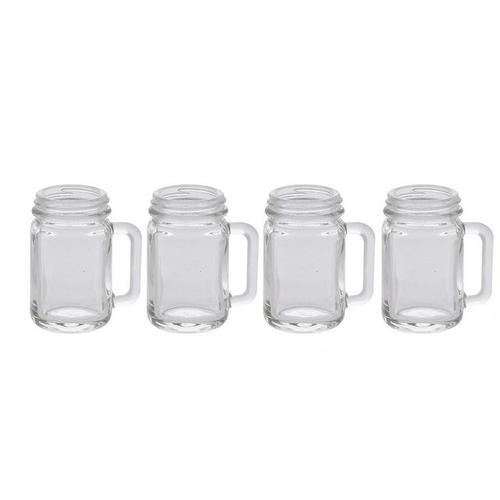HTI-Living Schnapsgläser mit Henkel 4er Set
