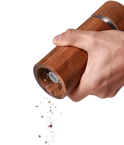 AdHoc Salz-/Pfeffermühle »Profi CeraCut Mahlwerk Akazienholz 19 cm«