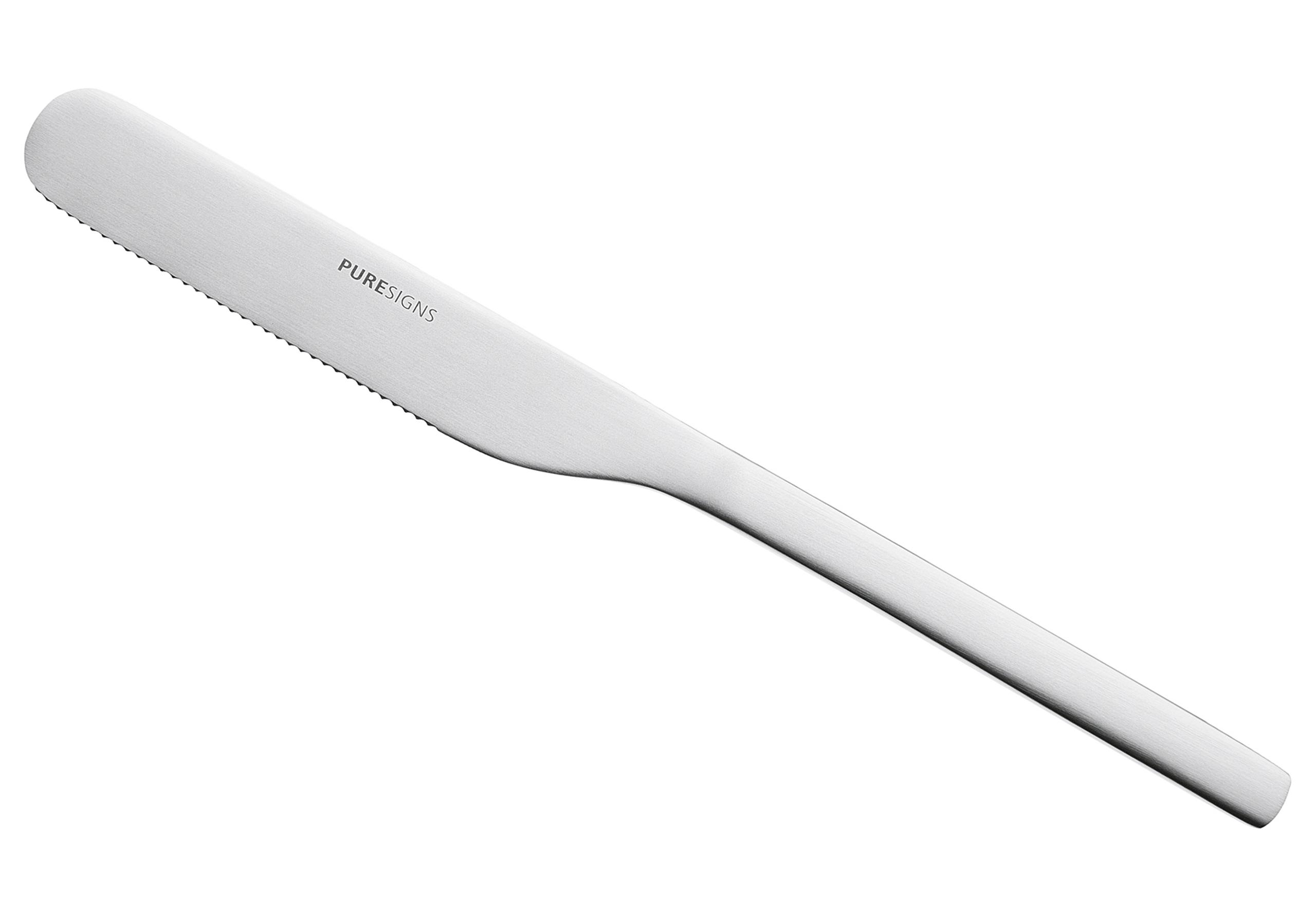 Frühstückmesser One Extra matt 18/10 2er Set