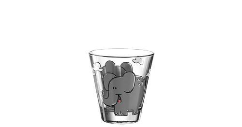 LEONARDO Kinderbecher »BAMBINI Elefant 120 ml«, Glas