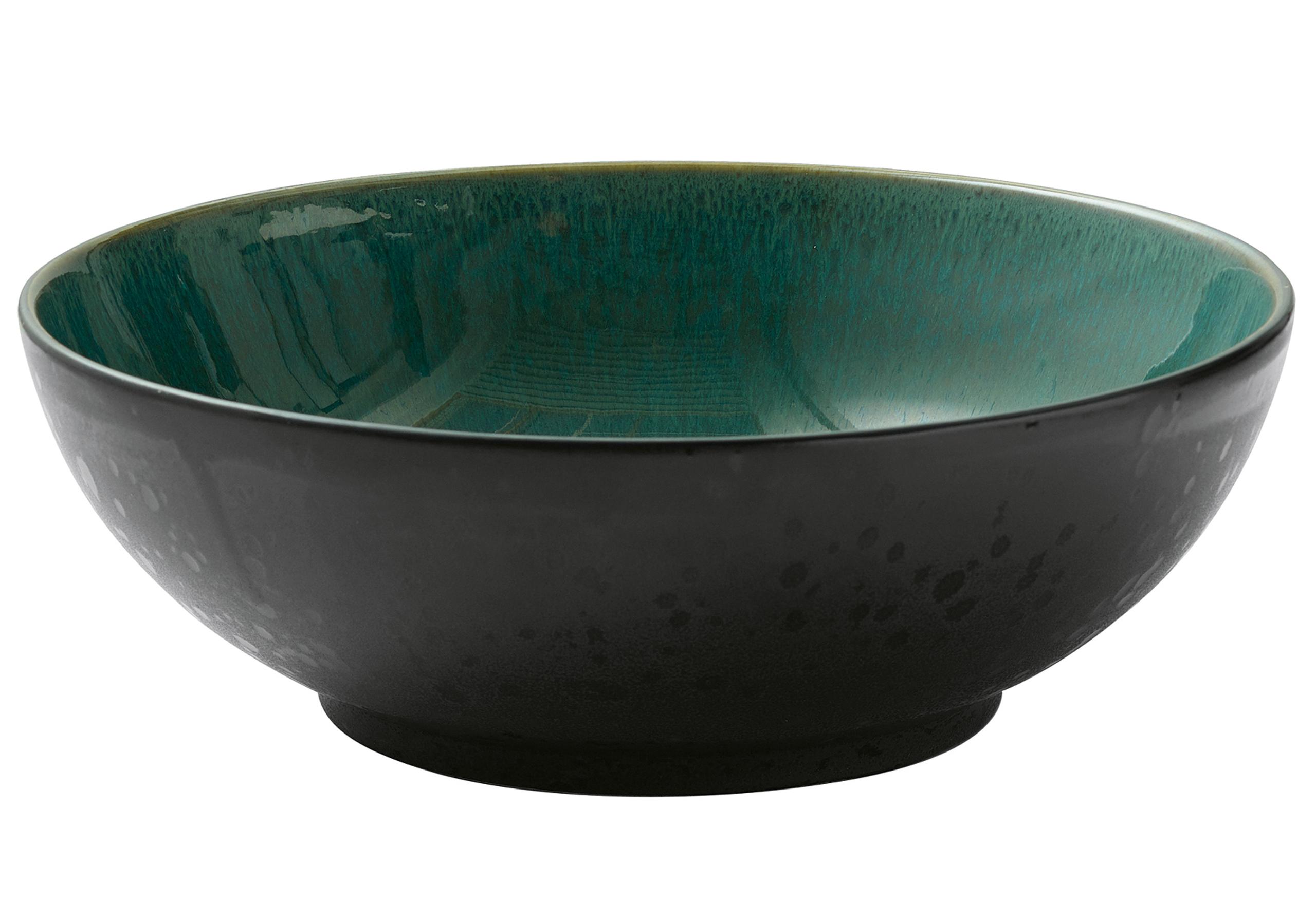 Salatschale Bitz 30cm schwarz/grün
