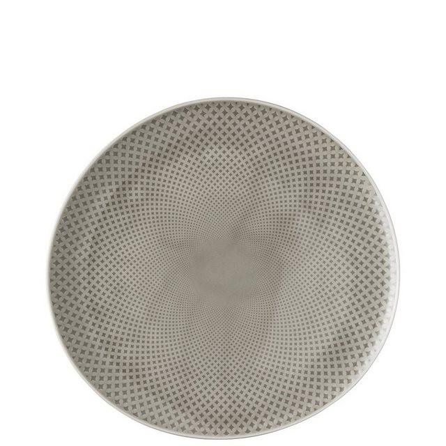 Rosenthal Speiseteller »Junto Pearl Grey Speiseteller 27 cm«, (1 Stück)