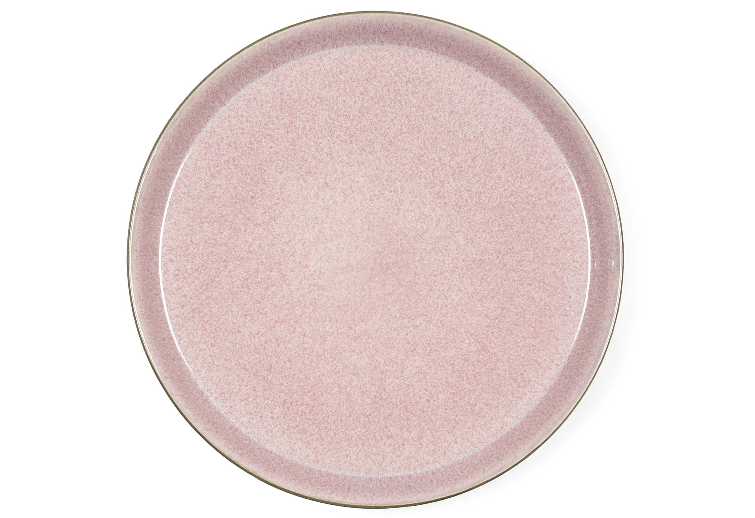 Speiseteller Bitz 27cm grau/rosa