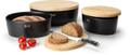 Continenta Brotkasten, Keramik, Holz, (1-tlg), Brottopf