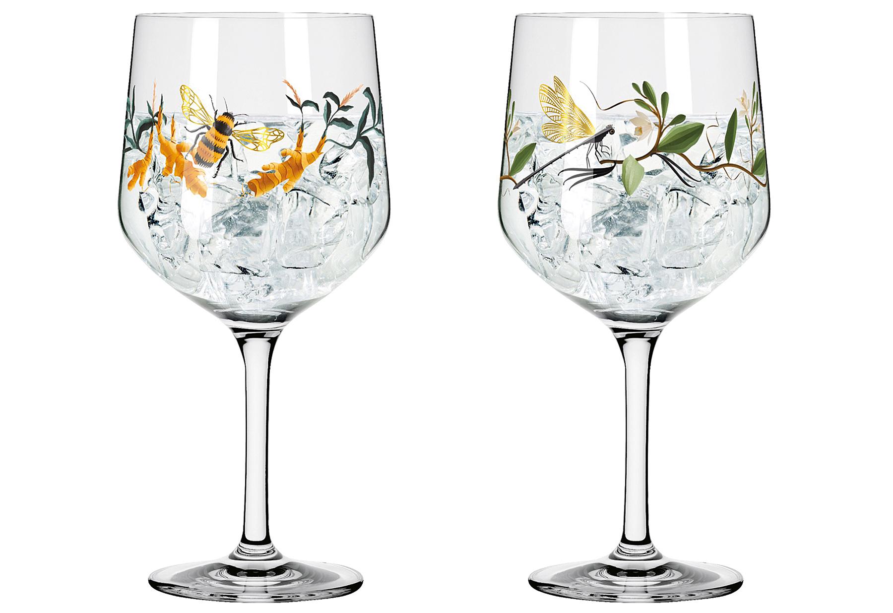 Ginglas "Botanic Glamour" #1, #2 2er Set