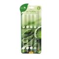 Mea Terra 4er Set Glas-Trinkhalme gerade, 23cm, klar - Default Title