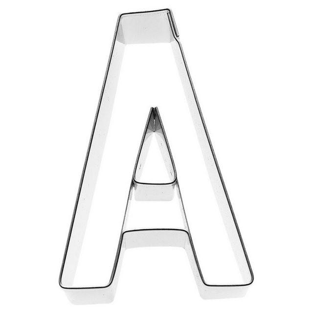 Birkmann Ausstechform »Buchstabe A+«, Edelstahl