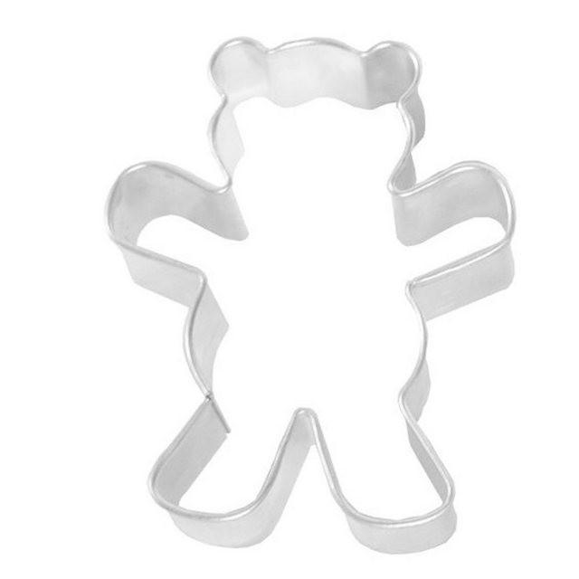 Birkmann Ausstechform »Teddy-Bär 4.5 cm«, Edelstahl