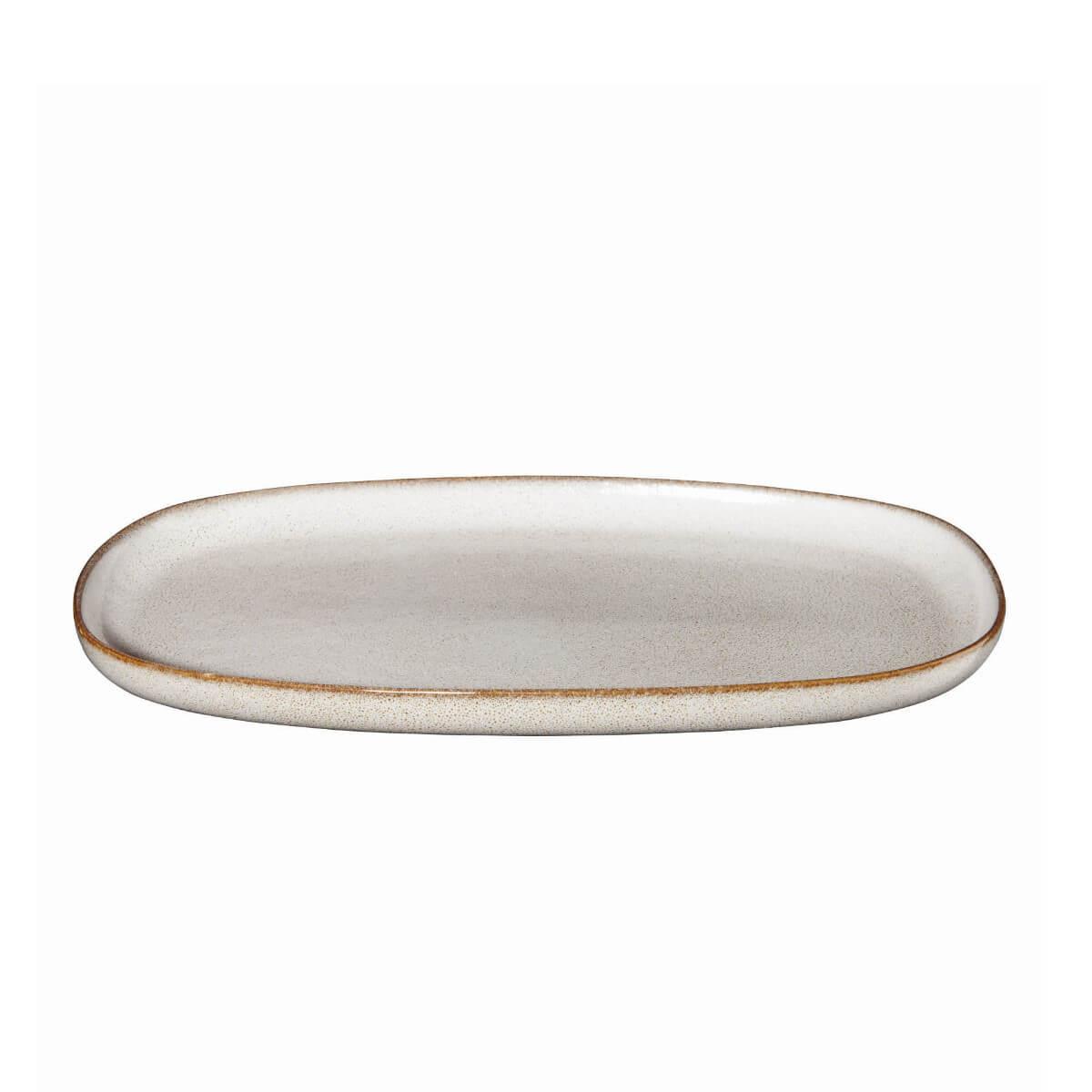 ASA Saisons Platte oval 31x18cm - Denim