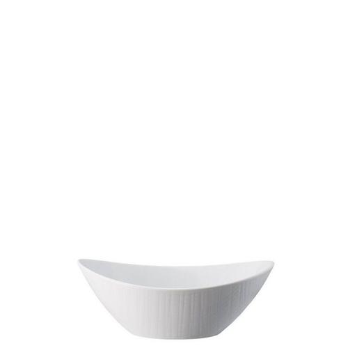 Rosenthal Servierschale »Mesh Weiß Schale oval 20 x 15 cm«, Porzellan, (1-tlg)
