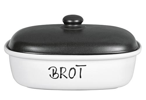 Brottopf Elfe Nero oval 34x23cm