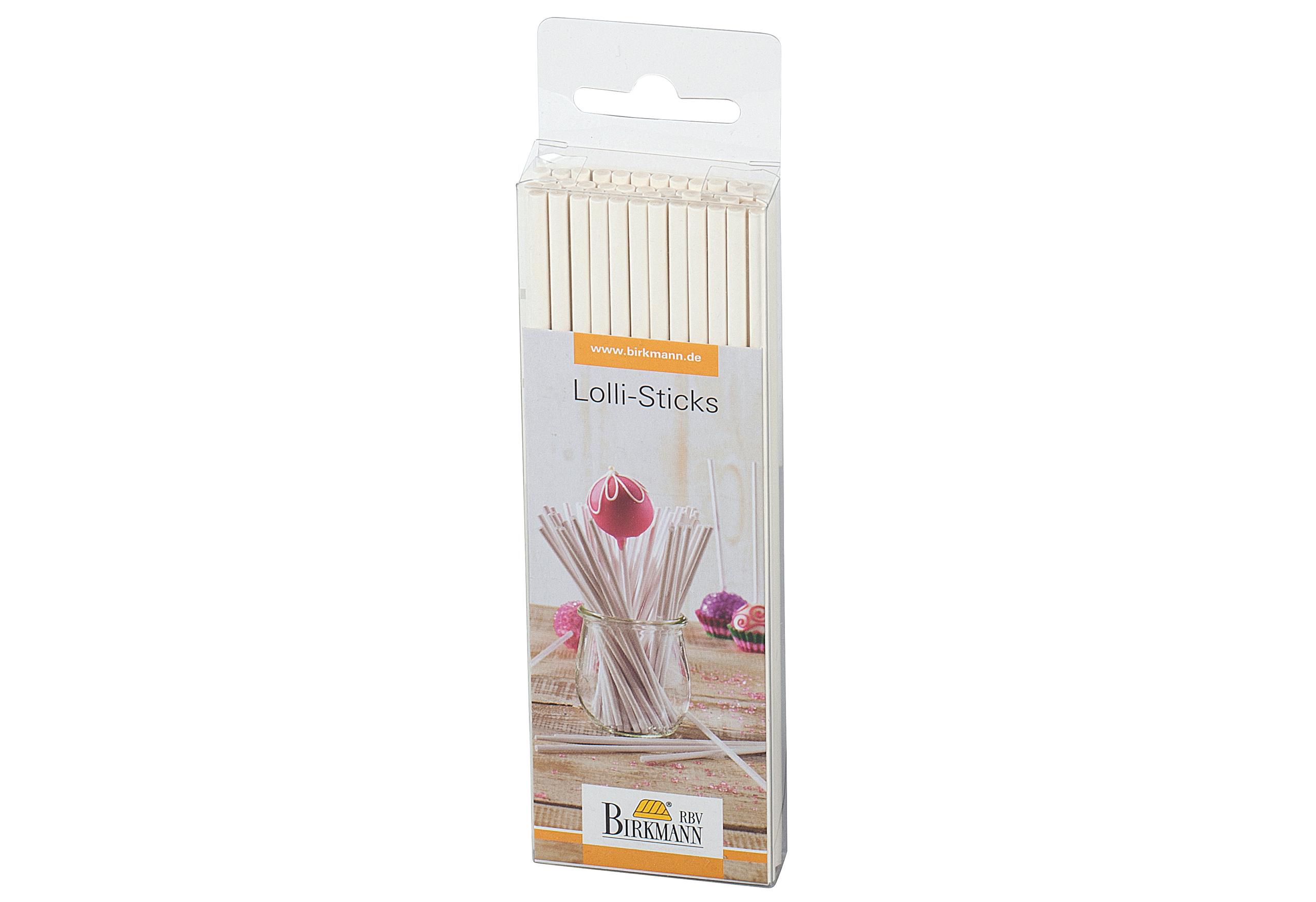 Lolli-Sticks 15 cm 48 Lolli-Sticks für CakePops