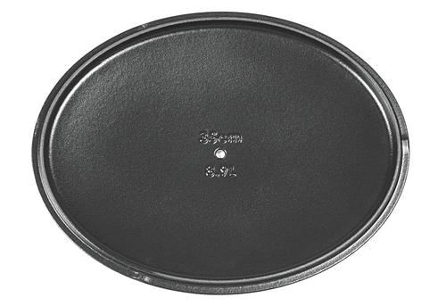 Küchenprofi Provence Bratentopf oval 35cm - schwarz
