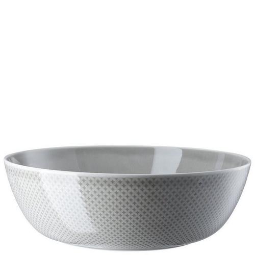Rosenthal Servierschale »Junto Pearl Grey Schüssel 33 cm«, Porzellan, (1-tlg)