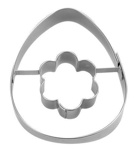 STÄDTER STÄDTER Ausstechform Ei mit Blume »Ostern«