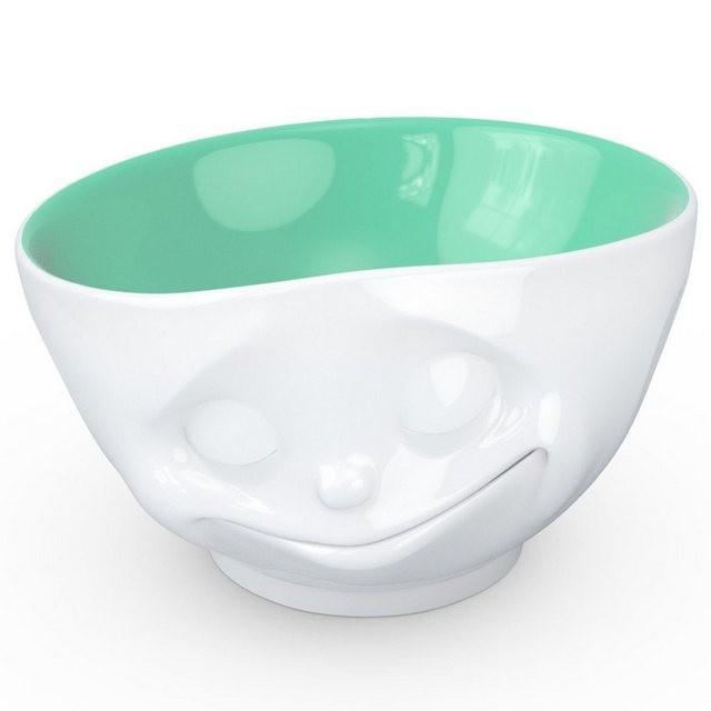 FIFTYEIGHT PRODUCTS Schale »TV Tassen Glücklich Jade Innen 500 ml«