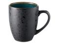 Kaffeebecher Bitz 300ml schwarz/grün
