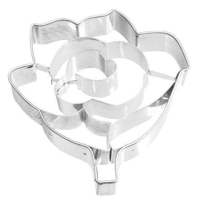 Birkmann Ausstechform »Rose 6 cm«, Edelstahl