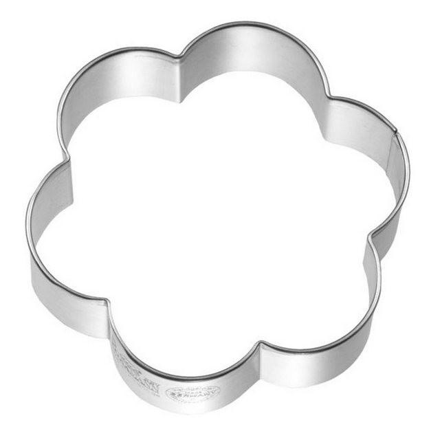 Birkmann Ausstechform »Blume 7 cm«, Weißblech