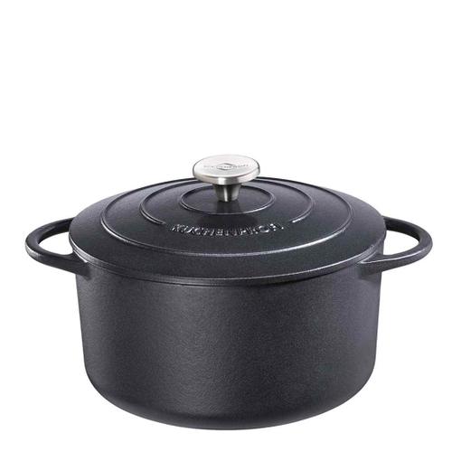 Bratentopf Provence Gusseisen mit Deckel 4,2 l