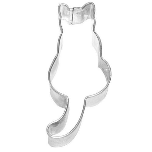 Birkmann Ausstechform »Katze Sitzend 7 cm«, Edelstahl