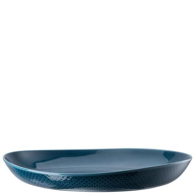 Rosenthal Suppenteller »Junto Ocean Blue Teller tief 33 cm«, (1 Stück)