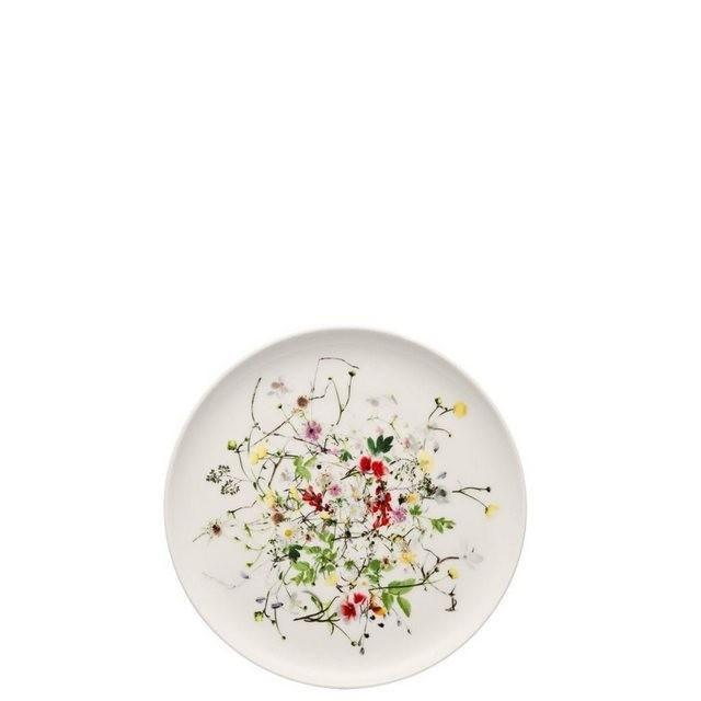 Rosenthal Brotteller »Brillance Fleurs Sauvages Brotteller 18 cm«, (1 Stück)