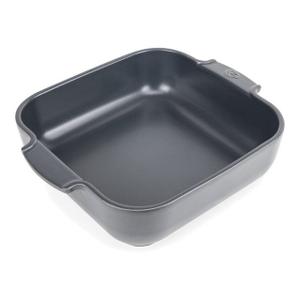 PEUGEOT Auflaufform »Appolia quadratisch, Schiefergrau, 28 cm«, Keramik