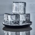 Lurch Eiswürfelbereiter Würfel 3x3cm schwarz mit Deckel - Default Title