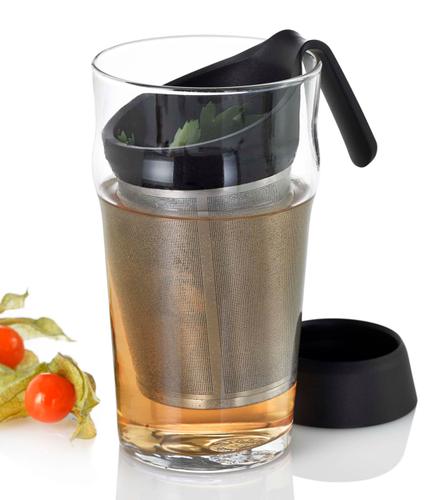 Teefilter GRANTEA, mit Abtropfständer