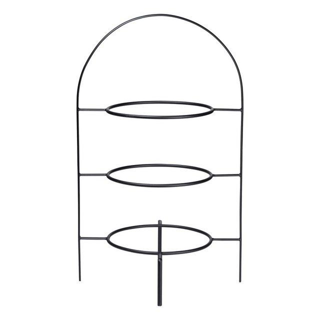 ASA SELECTION Etagere »à table ligne noir 3-stufig für 26.5 cm Teller«, Metall, ohne Teller