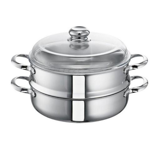 SCHULTE-UFER Dampfgartopf »Alles-Dämpfer Romana i 24cm 012324i«, Edelstahl 18/10