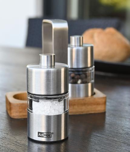 AdHoc Menage-Set »Minimill Pfeffer- und Salzmühle 3-tlg.«
