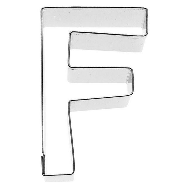 Birkmann Ausstechform »Buchstabe F«, Edelstahl