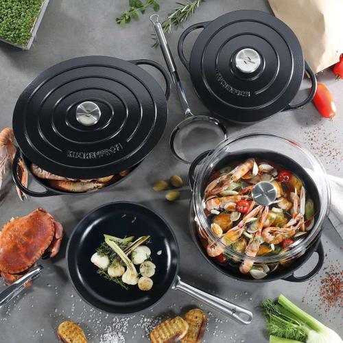 Bratentopf Provence Gusseisen mit Deckel 4,2 l