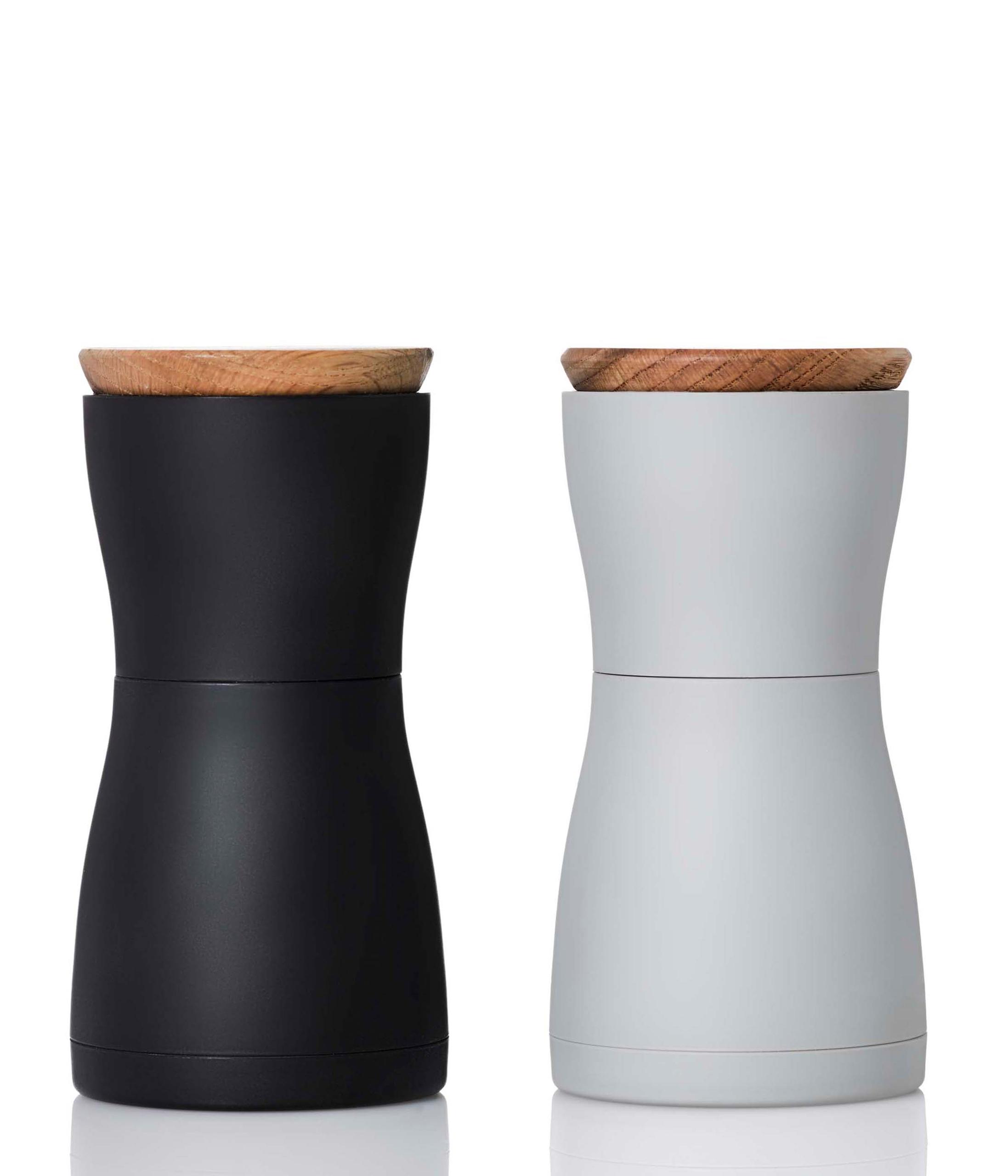 Set Pfeffer- und Salzmühle TWIN, Ceramic Mahlwerk CeraCut®, Kunststoff/Holz