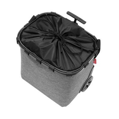 Reisenthel Carrycruiser mit 2 Rollen Frame Twist Shopping 40 Liter Grau|Silber