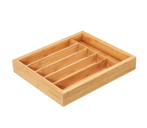 Besteckeinsatz ausziehbar, Bambus Eco Line