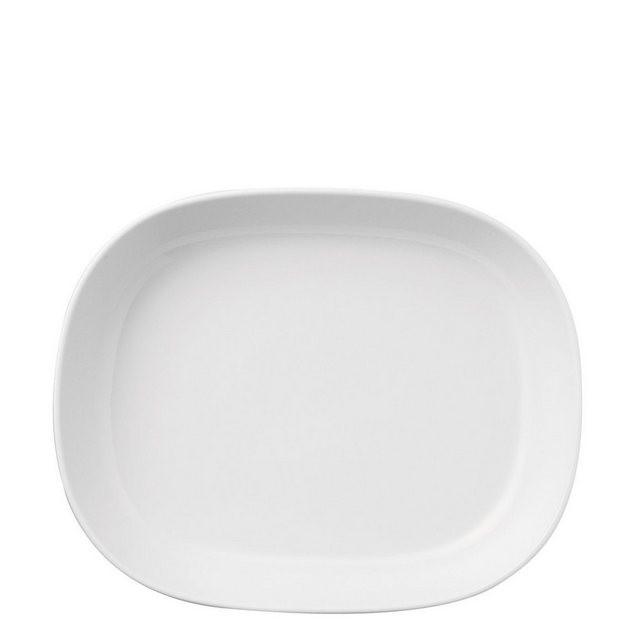 Thomas Porzellan Servierplatte »Trend Weiß Platte 30 cm tief«, Porzellan, (1-tlg)