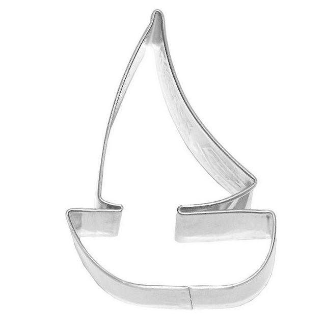 Birkmann Ausstechform »Segelboot 7 cm«, Edelstahl