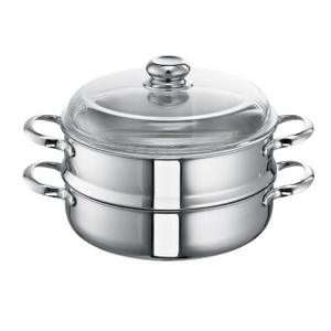 SCHULTE-UFER Dampfgartopf »Alles-Dämpfer Romana i 24cm 012324i«, Edelstahl 18/10