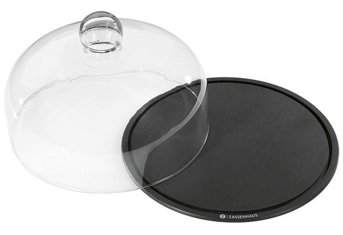 Käseglocke mit Glasdeckel
