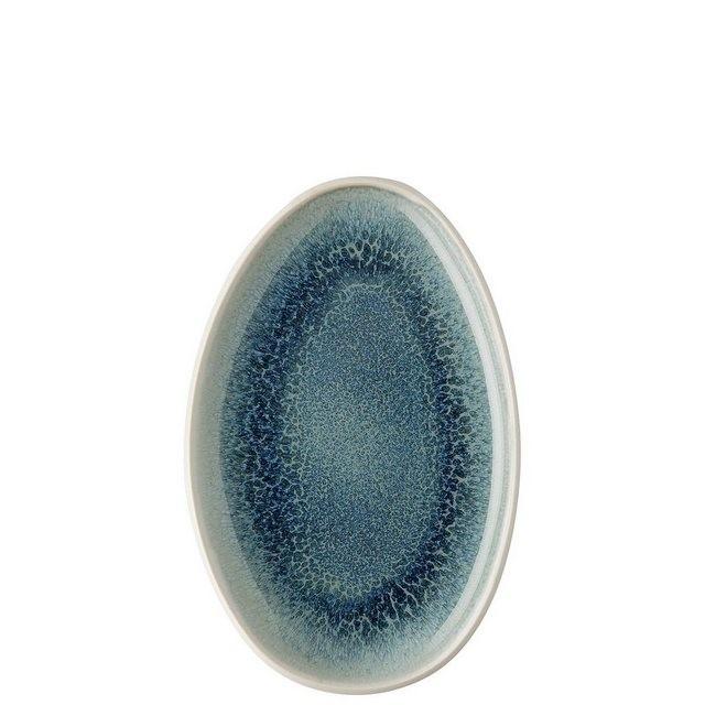 Rosenthal Servierplatte »Junto Aquamarine Platte 25 cm«, Steinzeug, (1-tlg)