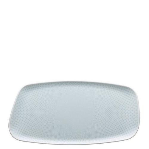Rosenthal Servierplatte »Junto Opal Green Platte 30x15 cm«, Porzellan, (1-tlg)