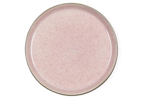 Frühstücksteller Bitz 21cm grau/rosa