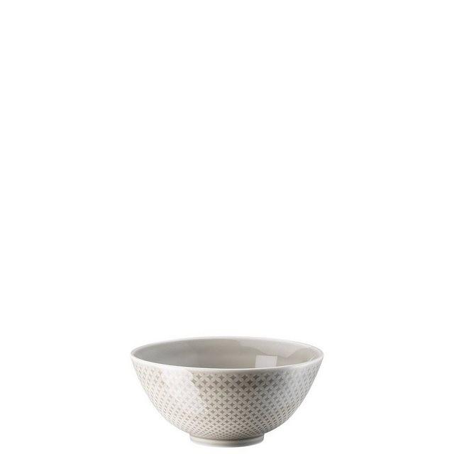 Rosenthal Dessertschale »Junto Pearl Grey Schale 14 cm«, Porzellan, (1-tlg)