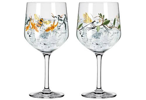 Ginglas "Botanic Glamour" #1, #2 2er Set