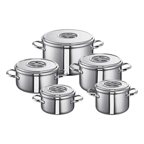 SCHULTE-UFER Topf-Set »Romana i Mega-Set 5-tlg.«, Edelstahl 18/10